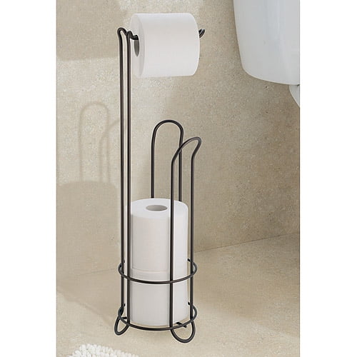 InterDesign Standing Tower Toilet Tissue Holder Roll Storage Bathroom Paper 1 Pc 