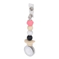 thumbnail image 4 of Clip de cadena para chupete Ticfox silicona alimentaria, 4 of 10