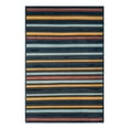 thumbnail image 3 of Unique Loom Belize Outdoor Collection Area Rug - Altun (5' 3" x 8' Rectangle Charcoal/Light Blue), 3 of 7