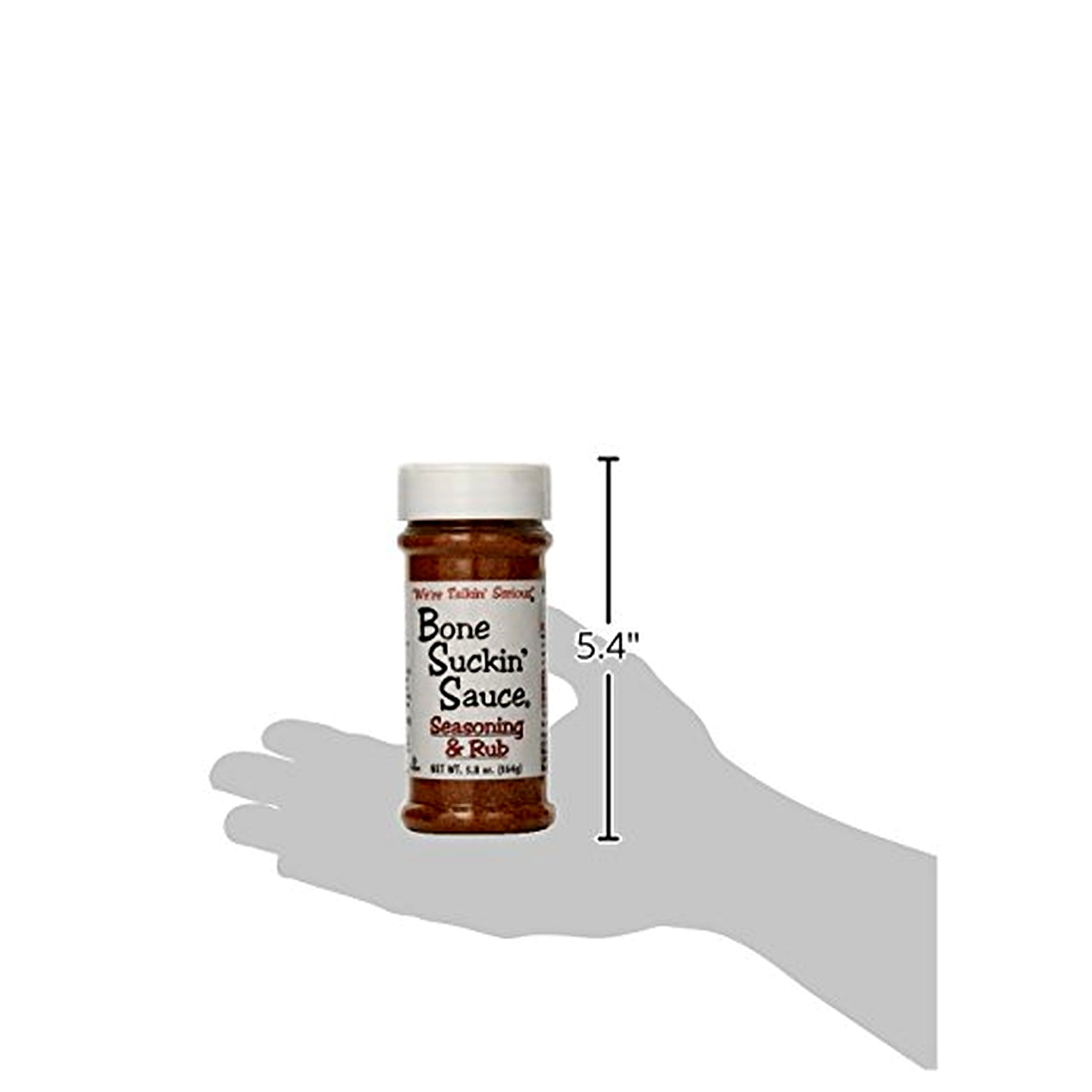 Bone Suckin Seasoning & Rub, Spices & Seasoning 5.8 oz