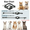 thumbnail image 4 of Unique Bargains Waterproof Cat Collar for Airtag  Reflective Collar with Bell Breakaway Cat Collar for Airtag Holder Cat Collars Cat Collar for Apple Air Tag Black, 4 of 7