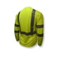 thumbnail image 2 of Camiseta de seguridad Radians ST21-3PGS-3X Class 3 Max-Dri Green 3XL, 2 of 7