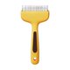 thumbnail image 2 of Peine Desenredante para Perros y Gatos: Cepillo para Eliminar El Pelo Muerto y Nudos Sueltos, Así Como El Pelaje de Razas de Pelo Largo o Corto. Rastrillo Ergonómico para El Aseo., 2 of 6