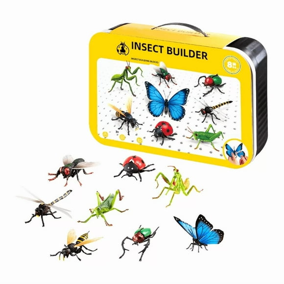 Education Puzzle Toys And Animal Slot Machine Assembly Realistic DIY 3D Educational Animal Models for Sensory Learning and Three Difficulty