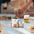 thumbnail image 5 of Yayeee Ashtray with Lid for Cigarette Smokeless Stainless Steel Home Ash Holder, Gray Cute Cat, 5 of 7