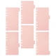 thumbnail image 5 of 6 hojas de binder binder divisor de 6 hoyos de 12 hoyos papel de papel de papel de hojas de hojas., 5 of 8