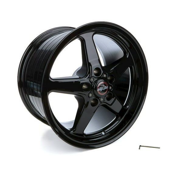 Race Star Industries 92 Drag Star Bracket Rac er Gloss Black 17x10.5