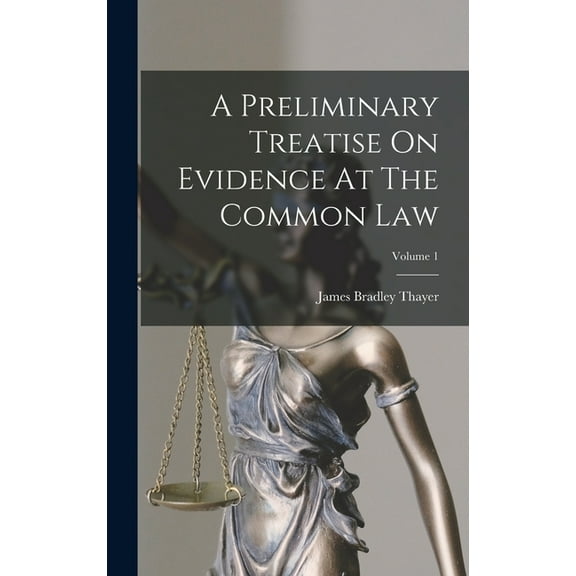 A Preliminary Treatise On Evidence At The Common Law; Volume 1 (Hardcover)