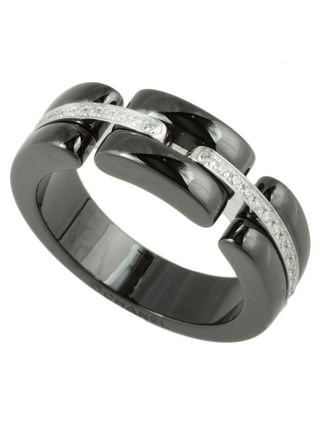 Chanel Ring John Parisian Marriage 3P Platinum PT950 Diamond No. 9 Women's Size 5