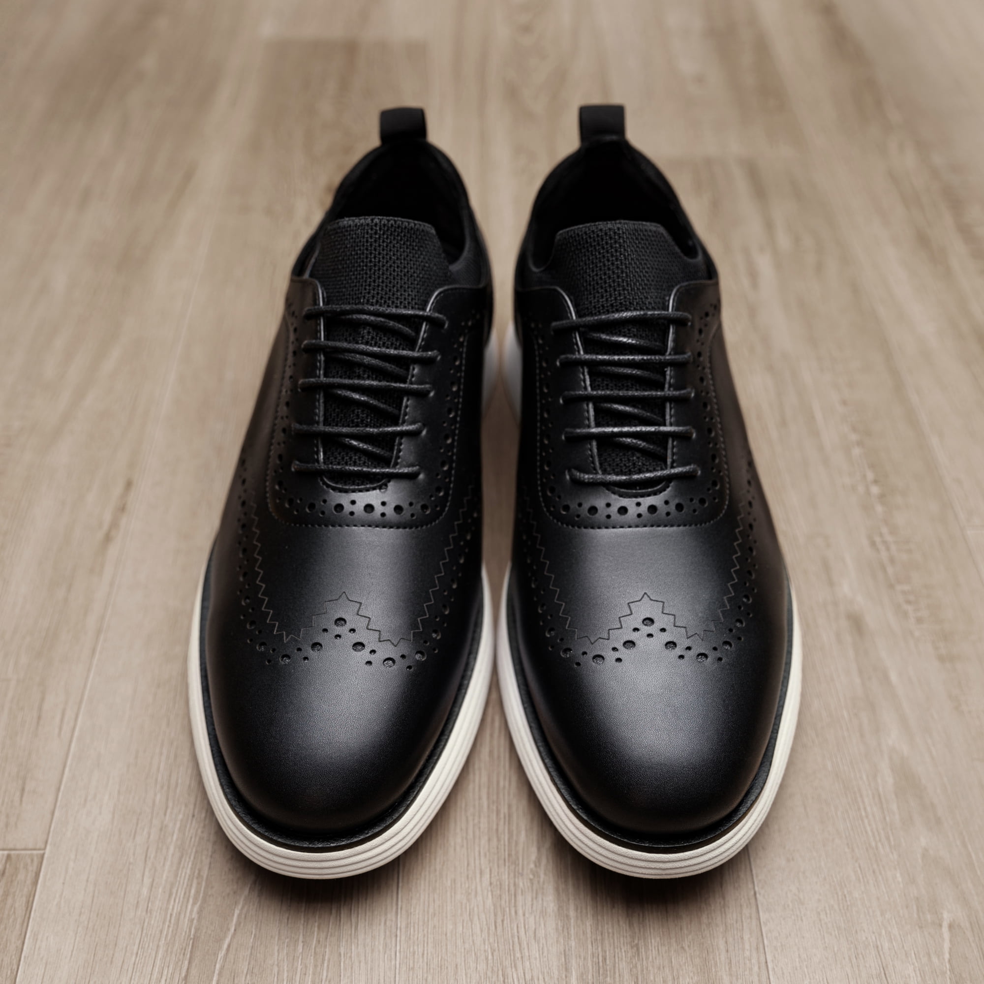 ⚡ Men\'s Black Max Flex Fashion Dress Sneakers Oxfords Classic Casual Shoes Men main image 2