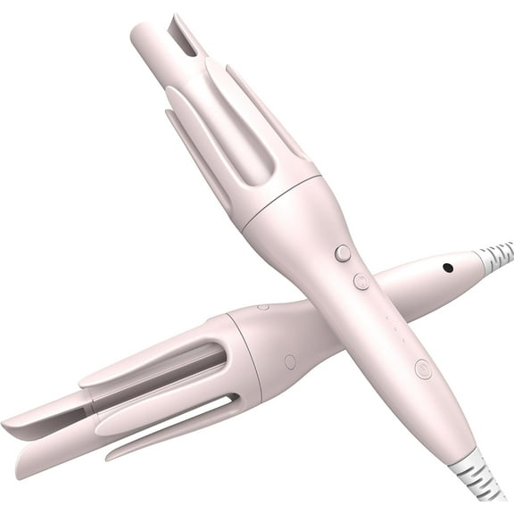 Automatic Hair Curler with 4 Temperature Settings, Auto-Rotating Ceramic Curling Iron with Anti-Tangle & Anti-Scald Design