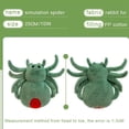 thumbnail image 5 of Plush Spider Stuffed Animal Toy, Soft 10 inch Kawaii Halloween Plush Spider Stuffed Toys Decorations Cuddle Gift for Boys Girls and Adults (Black), 5 of 13