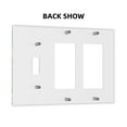 thumbnail image 2 of Dinosaur Doodle Switch Cover Decorative Wall Plate 3-Gang 2-Decor 1-Toggle Standard Size, 2 of 5