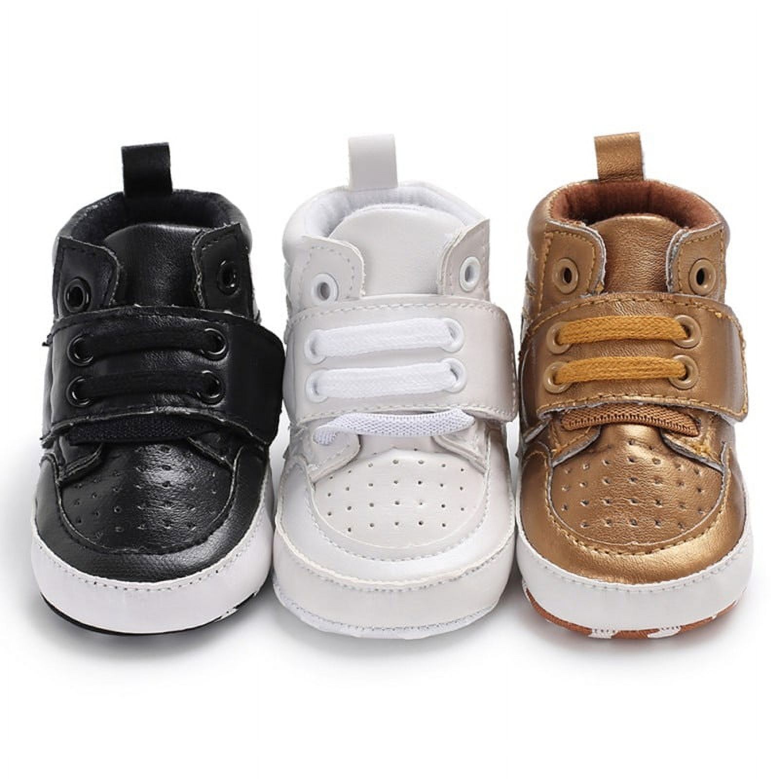 zhongxinda 0-18M Newly Fashion First Walkers Baby Boys Casual Shoes Infant Newborn Kids Soft Toddler Shoes Baby Shoes - image 3 of 6