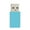 Blue, variant on AOOOWER USB Data Blocker Highly Power Charging Adapter for Secure Charging USB Defender