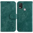 thumbnail image 2 of Compatible avec Nokia C21 Plus Étui Portefeuille à Rabat Mignon en Relief Tiger avec Porte-Cartes, 2 of 5