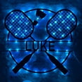 thumbnail image 2 of Handmadetneonsign Badminton Metal Wall Art Light, Badminton Metal Sign Wall Decor, Sport Player Metal Decor, 2 of 3