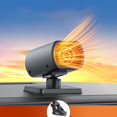 thumbnail image 3 of 12V Portable Car Heater With Suction Cup Mount For Windshield Defogging And Air Purification Multifunctional Mini Heater For Vehicle Use Compact And Easy To Install 1Pc 0.88 Lbs, 3 of 8