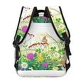 thumbnail image 4 of Balery Plants and Insects Mochila Escolar Impresa, Mochila Ligera para Viajes Casual, Mochila Duradera y Cómoda Multifuncional, Mochila para Laptop-One Size, 4 of 5