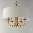 thumbnail image 2 of 10015OMNAB Maxim Lighting Bongo-Five Light Pendant-22 Inches wide by 20.75 inches high-Natural Aged Brass Finish    -Traditional Installation, 2 of 5