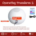 thumbnail image 6 of Crystal Ball Video Player, Memory Lamp Ball with 4GB Storage, Personalized DIY Electronic Glass Ball Video Sphere for Christmas Anniversary Birthday, Wedding Couples Memories Gift, 6 of 13