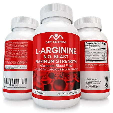 Best L-Arginine - Nitric Oxide (NO) Blast by MIT