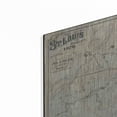 thumbnail image 2 of Luxe Metal Art 'Vintage St Louis Map v2' by Wild Apple Portfolio, Metal Wall Art, 24"x16", 2 of 8