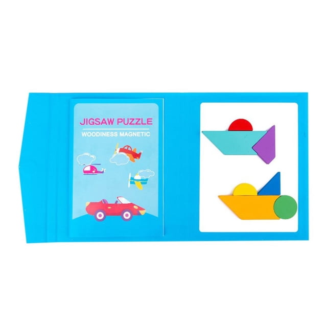 Kids Multifunctional Tangram Magnetic Puzzle Magnetic Puzzle Toy