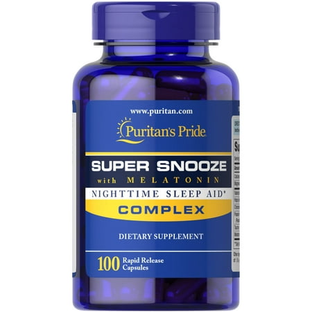 Puritan's Pride Super Snooze with Melatonin