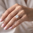 thumbnail image 5 of Pompeii Certified 1 - 5 Ct Cushion Solitaire Diamond Engagement Ring 14k Gold Lab Grown, 5 of 7
