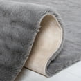 thumbnail image 5 of Safavieh Faux Sheep Skin Brock Distressed Area Rug, Gray, 5' x 8', 5 of 12