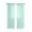 Mint Green, variant on HBBKVI Sheer Curtains 39" × 98", Grommet Light Filtering Window Curtains for Bedroom Window, Decorative Curtain Panels Mint Green