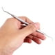 thumbnail image 4 of Herramienta Profesional De Corrección Para El Cuidado De Las Uñas Encarnadas, Elevador De Pedicura De Doble Punta, Limpiador De Archivos, Cuidado De Los Pies De Acero, 4 of 7