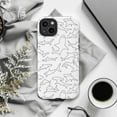thumbnail image 6 of Shark Line Art iPhone Case – Minimalist Black & White Ocean Design Compatible with iPhone 16 15 14 13 12 11 Pro Max, 6 of 6