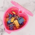 thumbnail image 7 of Mini Automatic Wastebasket, Small Strawberry Swing Lid Trash Can, Tiny Garbage Bin for Desk, Office, Kitchen, Bathroom Vanity, Bedroom Tabletop & Home Essentials, 7 of 7