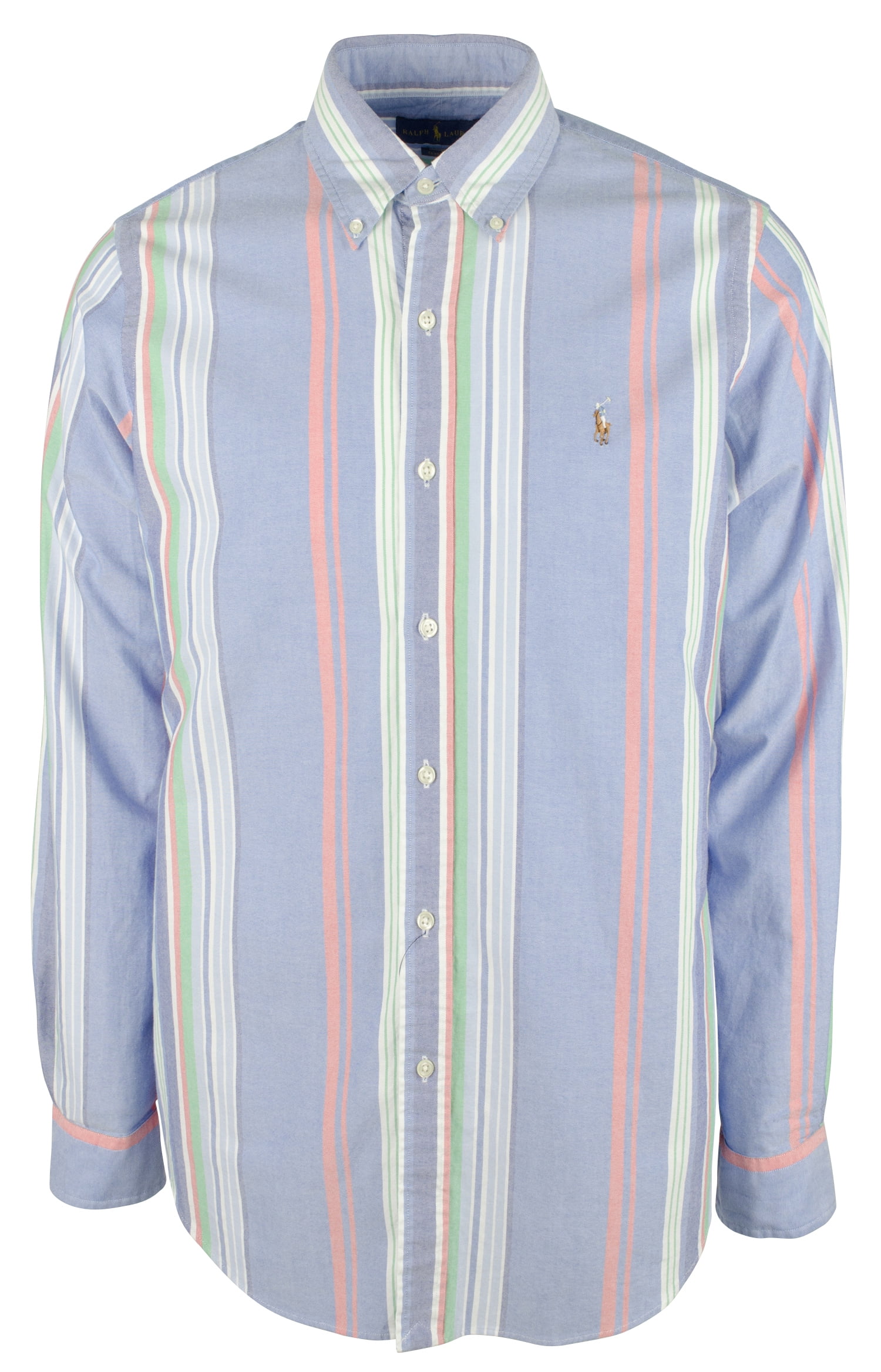 Men's Classic Fit Striped Long Sleeve 