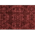 thumbnail image 1 of Ahgly Company Indoor Rectangle Abstract Red Modern Area Rugs, 5' x 8', 1 of 4