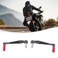thumbnail image 4 of BUYISI Car Accessories Interiors Brake Clutch Levers Handlebar Guard Protector For 7/8" 22mm Handlebar ﻿Car Styling Silver, 4 of 5