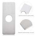 thumbnail image 7 of 2pcs Stainless Steel Sink Faucet Plate 4 Inch Faucet Decor Plate Faucet Deck Plate, 7 of 7