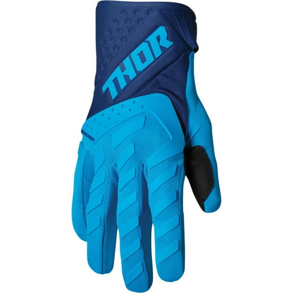 Thor Spectrum Youth MX Offroad Gloves Blue/Navy XXS