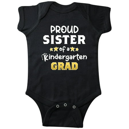 

Inktastic Proud Sister of a Kindergarten Grad Gift Baby Girl Bodysuit