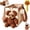 L-Brown, variant on Cute Small Dog Carrier Tote Bag with Bear Headhole,| 2 In 1 Multifunctional Pet Handbag, Large Capacity Pu Pet Out Shoulder Bag with An Exposed Head Bear for Walks