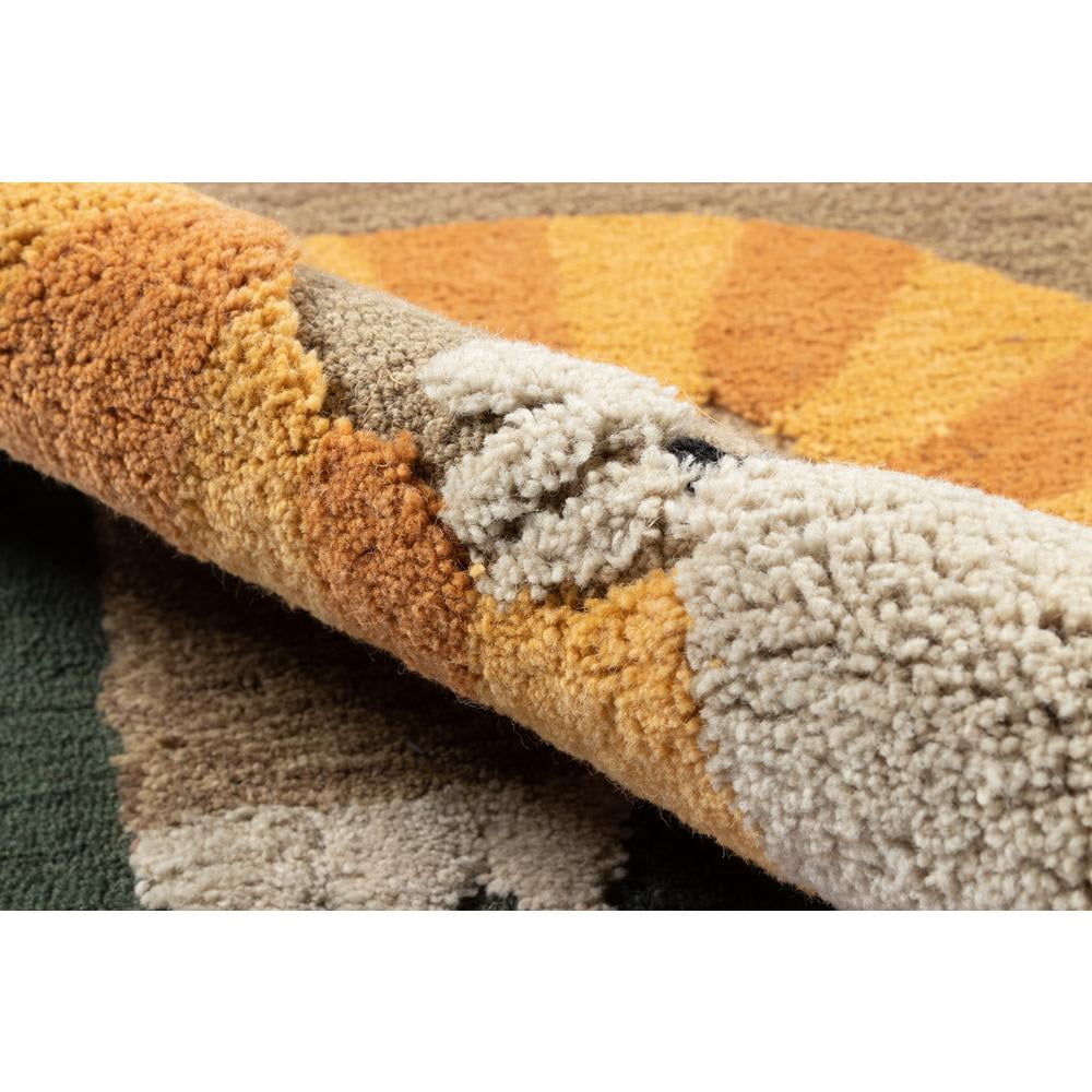 Momeni Animal Print Area Rugs, Green, 3' X 5'