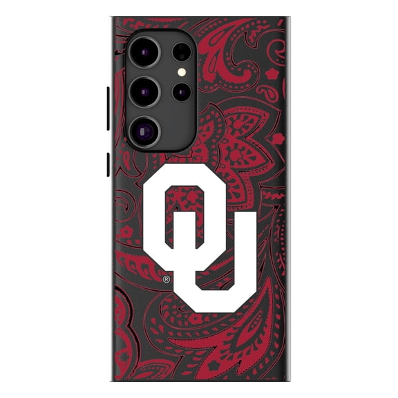 Keyscaper Oklahoma Sooners Paisley Galaxy Magnetic Bump Case