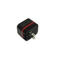 thumbnail image 4 of GlobalTone 2 Port USB Wall Charger 5V, 3.4A, Black and Red, 4 of 6
