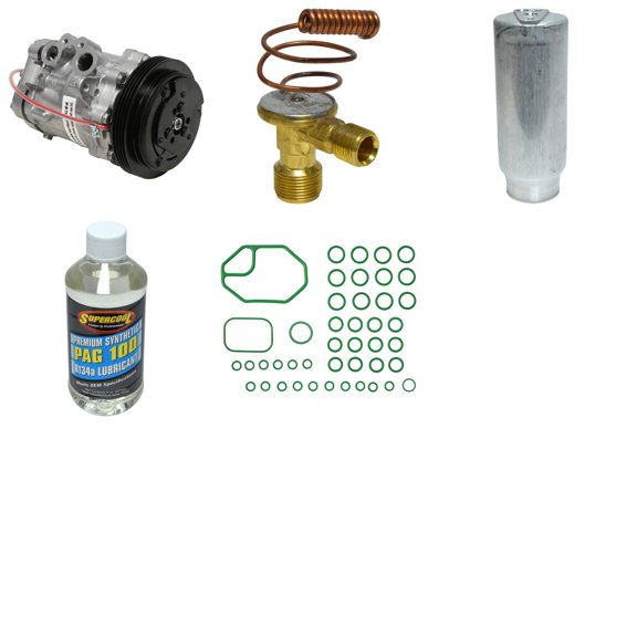 A/C Compressor and Component Kit -- Compressor Replacement Kit Fits select: 1995,1996-1997 GEO TRACKER
