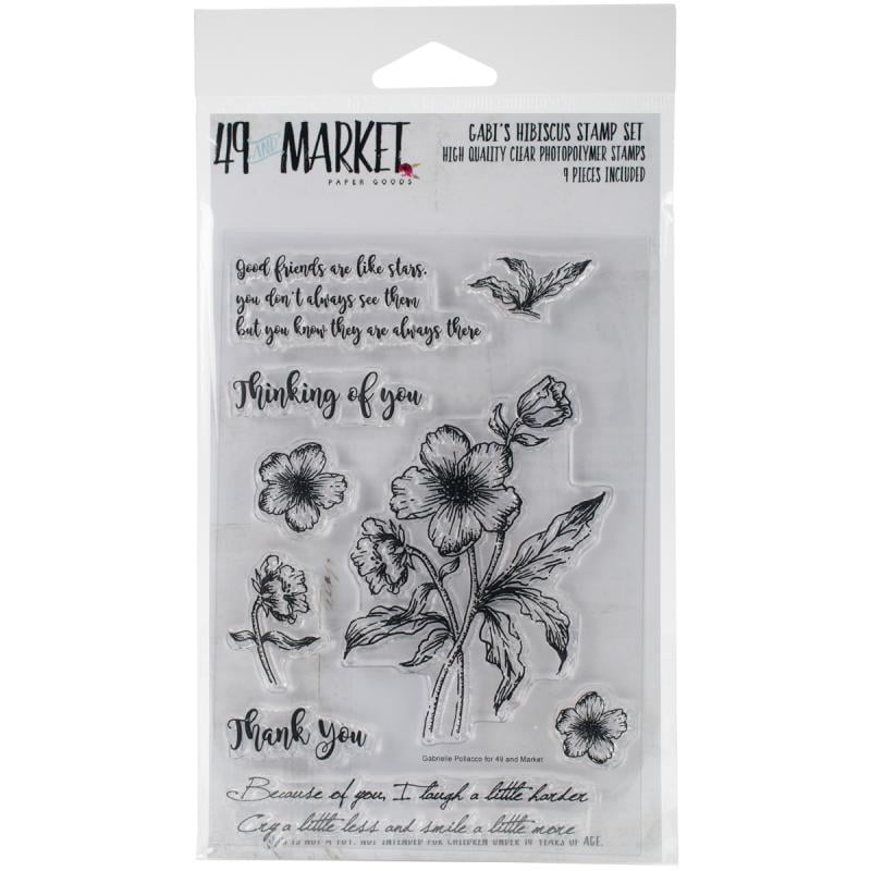 49 & Market Clear Stamps, 4" x 6"