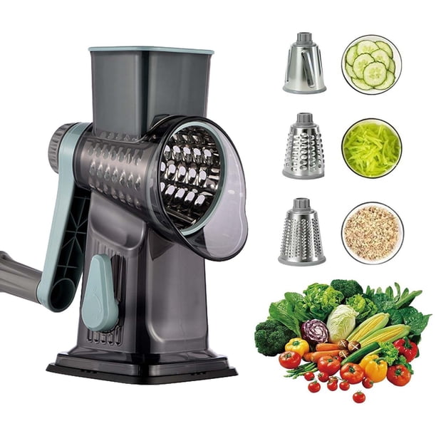 Multifunctional Function Vegetable Cutter Hand Crank Roller Cut Vegetables Kitchen Artifacts