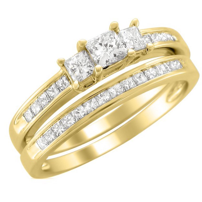Inexpensive diamond wedding sets Clearance