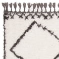 thumbnail image 4 of SAFAVIEH Carmella Stars Aztec Polyester Shag Area Rug, Cream/Grey, 4' x 6', 4 of 4